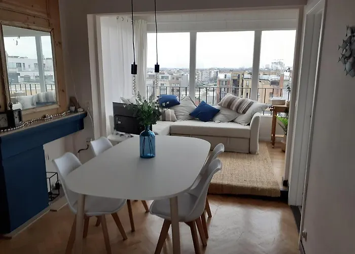 Gezellig centraal gelegen penthouse Oostende